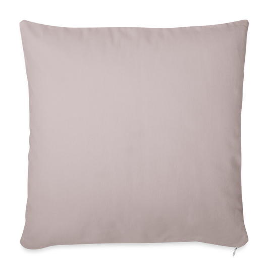 Sofakissen mit Füllung 44 x 44 cm - helles Taupe